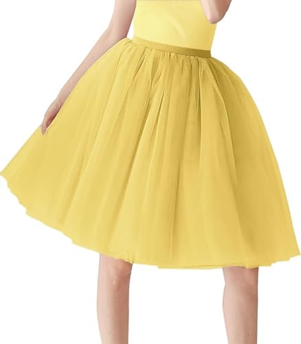 tüllrock gelbes Damen tütü Petticoat Tutu gelb gelber tüll Rock gelb tüllrock Damen Schneewittchen Yellow Skirt lang Belle,l tüllrock gelbes Damen tütü Petticoat Tutu gelb gelber tüll Rock gelb tüllrock Damen Schneewittchen Yellow Skirt lang Belle,l von Didadihu
