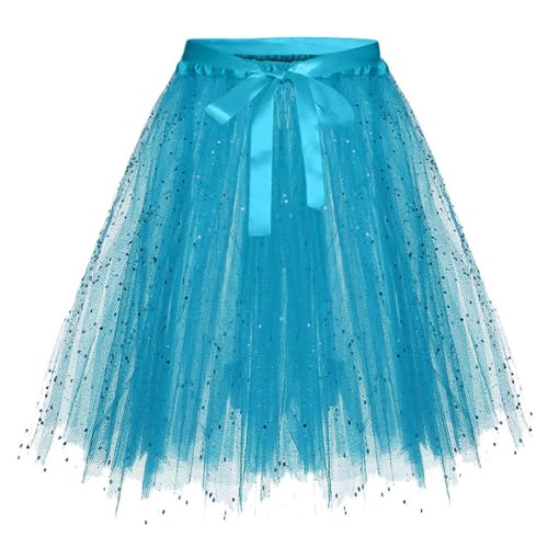 tüllrock tütü Damen hellblau hellblauer tüllrock,Tüllrock Damen Rockabilly Party Petticoat - Ballett 50er Tütü Rock Faschingskostüme Karneval Kostüm a Linie Unterrock Tüll Rock Puffy Kurz tüllrock tütü Damen hellblau hellblauer tüllrock,Tüllrock Damen Rockabilly Party Petticoat - Ballett 50er Tütü Rock Faschingskostüme Karneval Kostüm a Linie Unterrock Tüll Rock Puffy Kurz von Didadihu