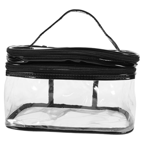 Didiseaon wasserdichte Kulturtasche Make Up Etui Tragbar Transparent Make Up Tasche Großes Fassungsvermögen Aufbewahrungstasche Kulturbeutel Konforme Tasche Kosmetik Organizer von Didiseaon