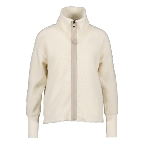 Didriksons Damen Fleecejacke Alexa 3 White Foam 40 von Didriksons