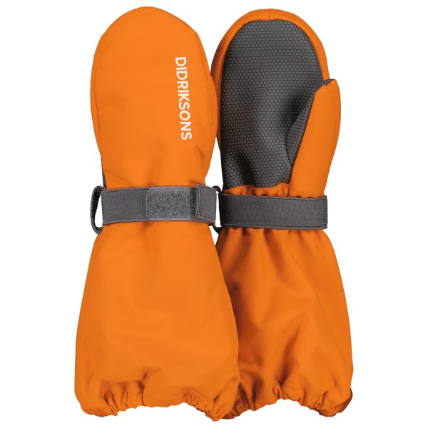 Didriksons - Kid's Biggles Mitten 7 - Handschuhe Gr 4/6 orange von Didriksons