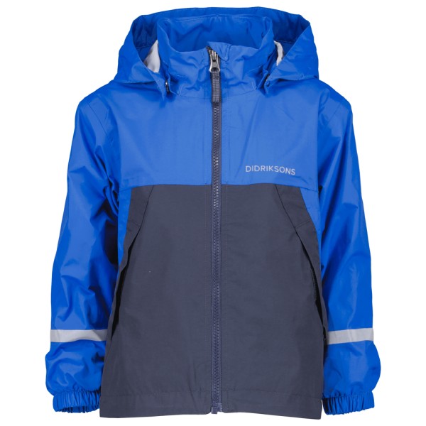 Didriksons - Kid's Bladet Jacket - Regenjacke Gr 140 blau von Didriksons