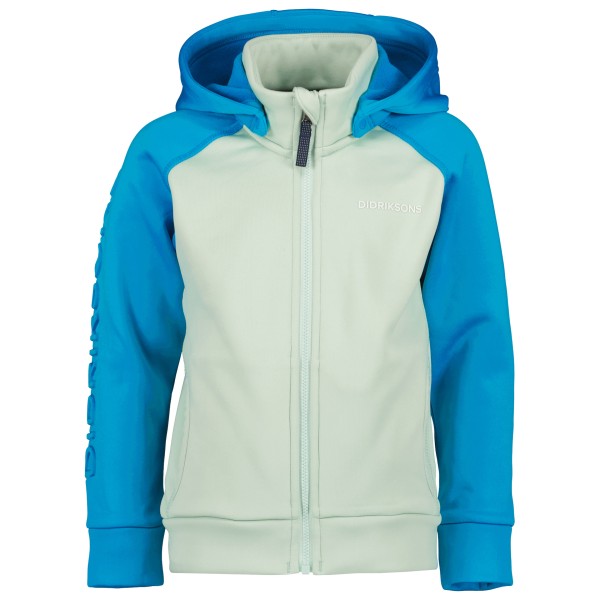 Didriksons - Kid's Corin Full Zip - Fleecejacke Gr 110 grün/blau von Didriksons