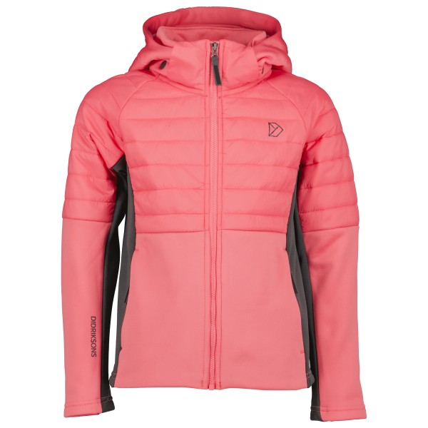 Didriksons - Kid's Nejlika Full Zip - Kunstfaserjacke Gr 120;130;140;150;160 grau;rosa von Didriksons