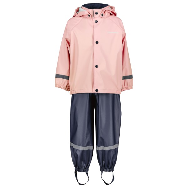 Didriksons - Kid's Slaskeman Set 2 - Regenjacke Gr 140 rosa von Didriksons