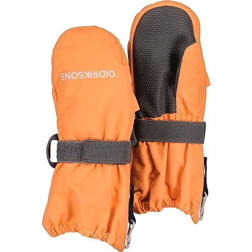 Didriksons Kinder Biggles Zip 7 Handschuhe, Cantaloupe, S von Didriksons