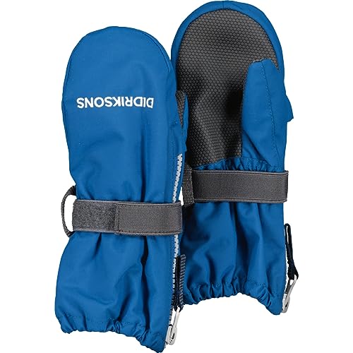 Didriksons Kinder Biggles Zip 7 Handschuhe, Classic Blue, XS von Didriksons