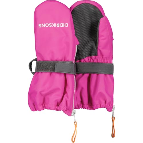 Didriksons Kinder Biggles Zip 7 Handschuhe, Plastic pink, XS Didriksons Kinder Biggles Zip 7 Handschuhe, Plastic pink, XS von Didriksons