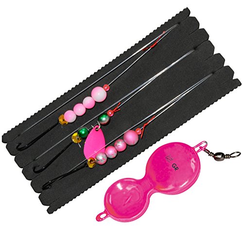 Dieter Eisele System 70cm 0,40mm pink - 3 Vorfächer + Buttlöffel, Gewicht:30g Dieter Eisele System 70cm 0,40mm pink - 3 Vorfächer + Buttlöffel, Gewicht:30g von Dieter Eisele