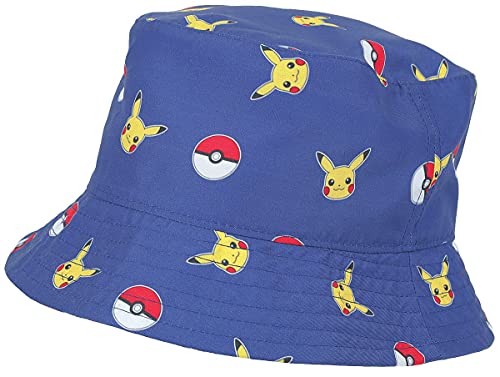 Difuzed Herren Pika & Pokeball All-Over Schlapphut, blau, Einheitsgröße Difuzed Herren Pika & Pokeball All-Over Schlapphut, blau, Einheitsgröße von Difuzed