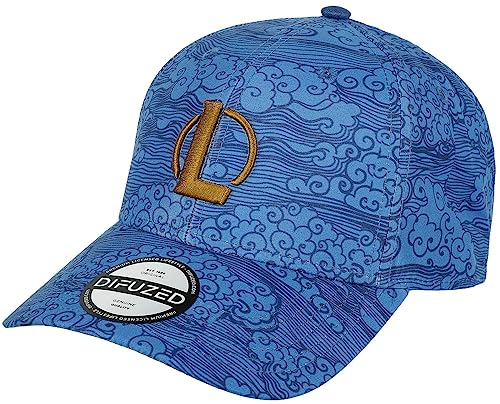 Difuzed League of Legends Baseball Cap Yasuo Logo Nue offiziell Blau Snapback, M Difuzed League of Legends Baseball Cap Yasuo Logo Nue offiziell Blau Snapback, M von Difuzed