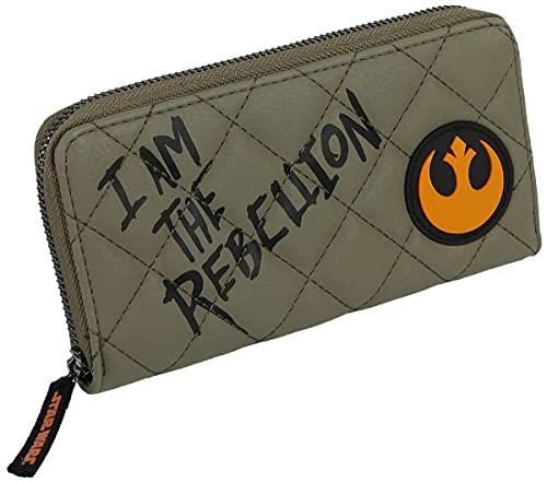 Difuzed Star Wars – Star Wars Classic Zip Around Wallet, Grün/Schwarz/Orange, 20 cm, Geldbörse Difuzed Star Wars – Star Wars Classic Zip Around Wallet, Grün/Schwarz/Orange, 20 cm, Geldbörse von Difuzed