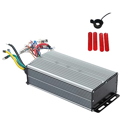 Diggtor 48V60V72V3000W24 Rohr Hochleistungs-Bürstenloser Motor Modifizierter Metall-Bürstenloser Motor Modifiziert für Motorrad-Dreirad-Controller 80A von Diggtor