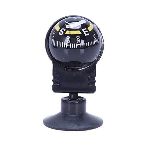 Diheohg Neu Auto Fahrzeug Floating Ball Magnet Navigationskompass Schwarz von Diheohg