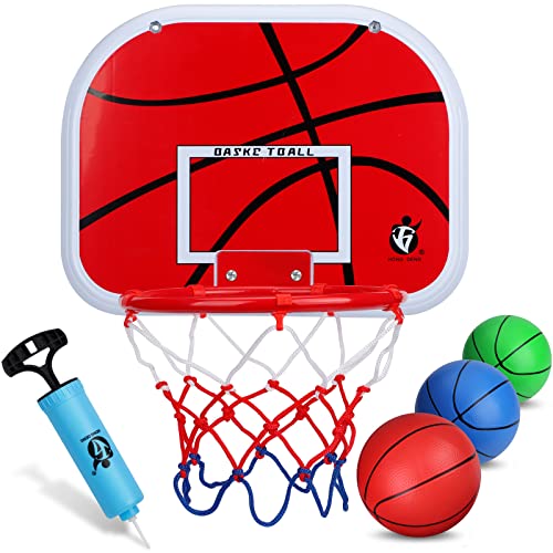Mini Basketballkorb Basketball Reifen für Kinder Erwachsene, über Tür Basketball Reifen mit 3 Gummibällen, Basketballkorb fürs Zimmer, Indoor Sportspielzeug, Pool Basketball Mini Basketballkorb Basketball Reifen für Kinder Erwachsene, über Tür Basketball Reifen mit 3 Gummibällen, Basketballkorb fürs Zimmer, Indoor Sportspielzeug, Pool Basketball von Dilabnda