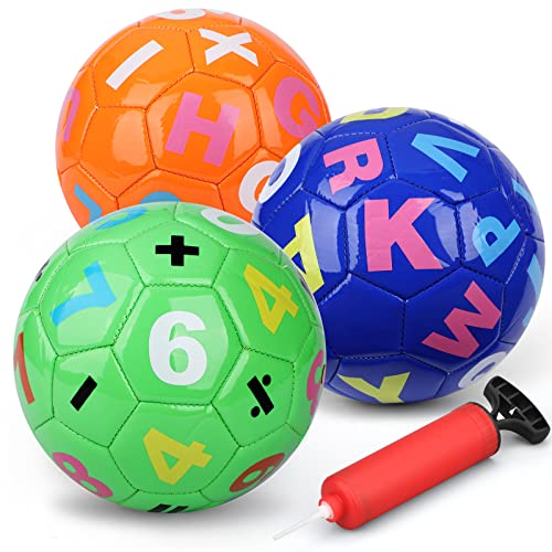 Dilabnda Mini Fußbälle für Kinder Kleinkinder, 15,2 cm Hüpf Fußbälle Sportbälle für drinnen draußen, Hinterhof Rasen, weicher Ball, Geschenk für Mädchen Jungen im Alter von 3 4 5 6 7 8 9 10 (3 Stück) Dilabnda Mini Fußbälle für Kinder Kleinkinder, 15,2 cm Hüpf Fußbälle Sportbälle für drinnen draußen, Hinterhof Rasen, weicher Ball, Geschenk für Mädchen Jungen im Alter von 3 4 5 6 7 8 9 10 (3 Stück) von Dilabnda