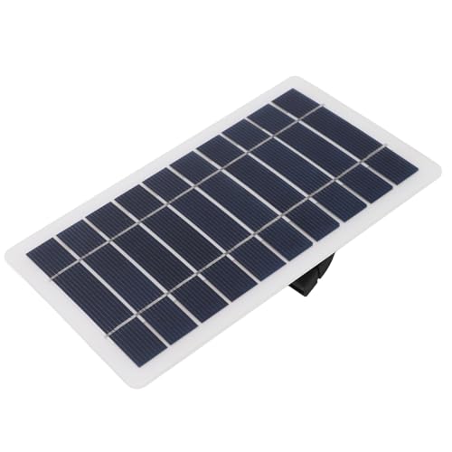 Dilwe 5W USB-Solarpanel, Hocheffizientes Silizium-Solarpanel-Ladegerät für Laptop-Radio-Handy von Dilwe