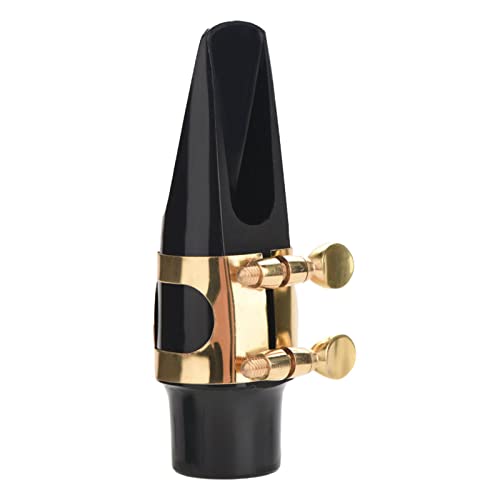Dilwe Altsaxophon-Mundstück, professionelles schwarzes Mundstück für Saxophon, Jazz-Musikinstrument Dilwe Altsaxophon-Mundstück, professionelles schwarzes Mundstück für Saxophon, Jazz-Musikinstrument von Dilwe