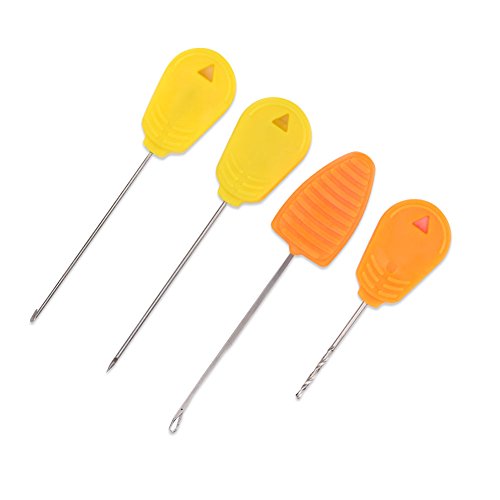 Dilwe Angeln Nadeln, 4 in 1 Karpfenangeln Bait Rig Tool Set Angeln Rigging Nadel zum Angeln Dilwe Angeln Nadeln, 4 in 1 Karpfenangeln Bait Rig Tool Set Angeln Rigging Nadel zum Angeln von Dilwe