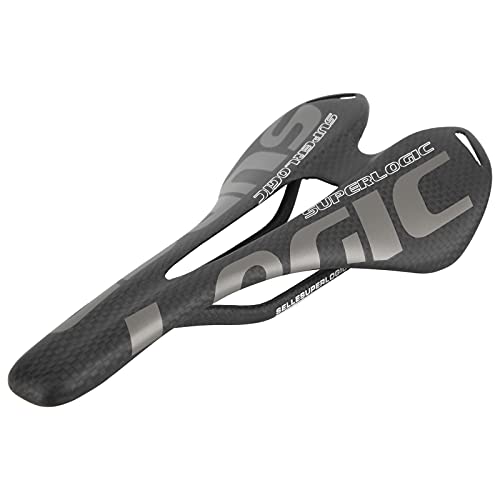Fahrrad Carbon Sattel Matt, Fahrradsattel Vollcarbon Fahrradsattelkissen Fahrradzubehör für Fahrrad und Rennräder Fahrrad Carbon Sattel Matt, Fahrradsattel Vollcarbon Fahrradsattelkissen Fahrradzubehör für Fahrrad und Rennräder von Dilwe