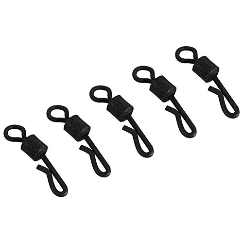 Dilwe 25 PCS Angeln Wirbel, Fishing Angeln Rolling Wirbel Angelwirbel Tönnchenwirbel Spinnwirbel für Karpfenangeln Terminal Tackle Dilwe 25 PCS Angeln Wirbel, Fishing Angeln Rolling Wirbel Angelwirbel Tönnchenwirbel Spinnwirbel für Karpfenangeln Terminal Tackle von Dilwe