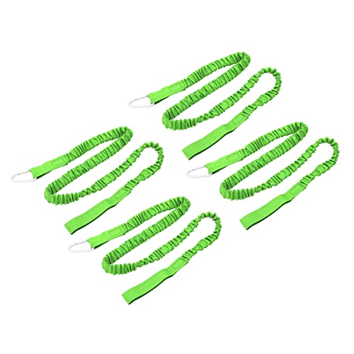 Dilwe Kajak-Spiralband, Anti-Verlust-Kajak-Paddel-Leine, Kajak-Leine, Sicherheitsseil für Paddel-Zubehör (Green) von Dilwe