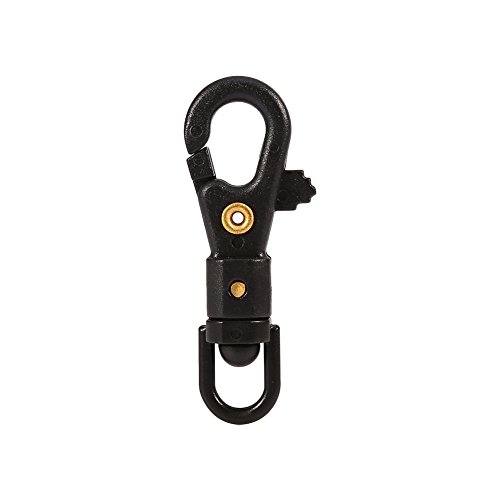 Dilwe Karabiner Clip, 5 Pcs leichte Swivel Kunststoff Mini Rucksack Verschlüsse für Camping Wandern Outdoor EDC werkzeuge von Dilwe