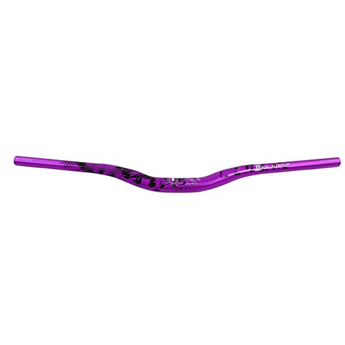 Dilwe Mountainbike-Lenker, Extra Langer Fahrrad-Riser-Lenker aus Aluminiumlegierung, 31,8 X 720 Mm, Zum Radfahren (Purple) von Dilwe