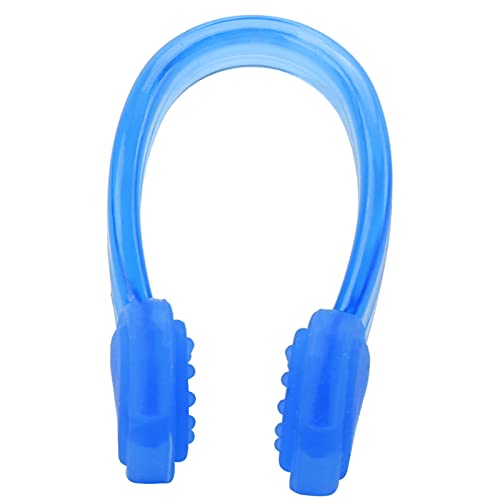 Dilwe Schwimm-Nasenklammer, Schwimm-Nasenklammern, Wasserdicht, Weiches Silikagel, Surf-Nasenklammer, Plugs-Schutz (Blue) von Dilwe