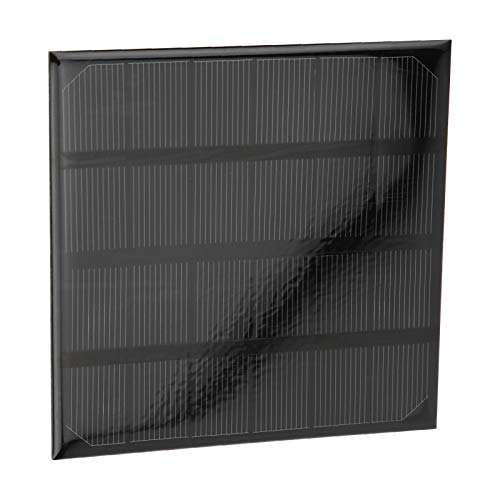 Dilwe Solarpanel, 2W 6V Mini-Monokristallines Silizium-Solarpanel-Modulzellen Outdoor-Camping-Ladegerät Dilwe Solarpanel, 2W 6V Mini-Monokristallines Silizium-Solarpanel-Modulzellen Outdoor-Camping-Ladegerät von Dilwe
