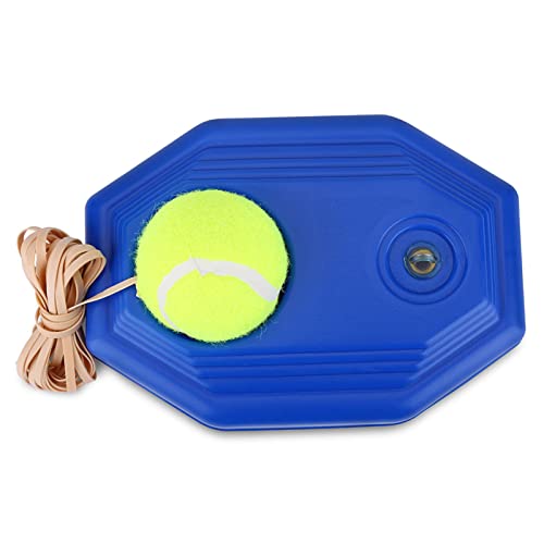 Dilwe Tennis Trainer Base Rebound Ball, Tennisball Back Base Trainingsausrüstungsset Zum Selbsttraining Dilwe Tennis Trainer Base Rebound Ball, Tennisball Back Base Trainingsausrüstungsset Zum Selbsttraining von Dilwe