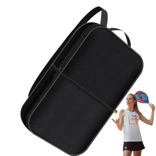 Paddelschlägerbeutel Aufbewahrungstasche Reise Gurke Ballbeutel Mesh Reisetasche Großer Schläger Beutel Gurkenbeutel Paddel Schläger Stagel Beutel Back Ausrüstungsbeutel Mesh Bag Tennis Ausrüstungsbeu von Dinchaakuarry