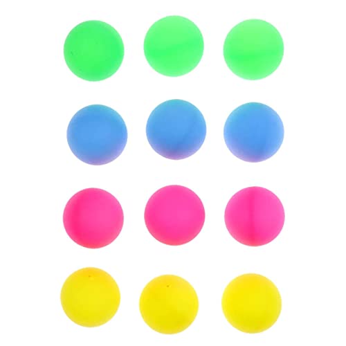 12 Stück Set bunte Plastik Tischtennisbälle - Für Spiele und Partys 12 Stück Set bunte Plastik Tischtennisbälle - Für Spiele und Partys von DingMall
