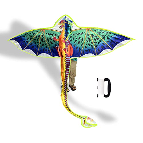 Dingbear 1 Stück Einfacher Flugdrachen, Flugsaurier-Drachen, Geeignet Für Kinder, Spiele Im Freien Und Aktivitäten Im Strandpark Dingbear 1 Stück Einfacher Flugdrachen, Flugsaurier-Drachen, Geeignet Für Kinder, Spiele Im Freien Und Aktivitäten Im Strandpark von Dingbear