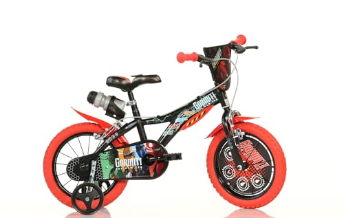 Dino Bikes GORMITI 14" Kinderfahrrad mit Rollen Art.-Nr. 614-GOR - Höhe zwischen 95-115 cm von Dino Bikes