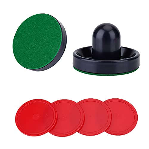 Air Hockey Zubehör, Kunststoff Leichte Goalies Eishockey Pusher Set Ersatz für Tabellen Spiel Air Hockey Zubehör, Kunststoff Leichte Goalies Eishockey Pusher Set Ersatz für Tabellen Spiel von Dioche