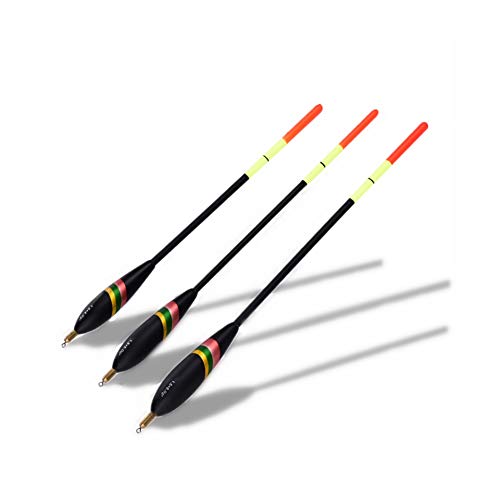 Angeln Bobber Floats Set, 3 StückeBalsa Holzfischen Schwimmer Set Angeln Bobbers Zubehör Angeln Bobber Floats Set, 3 StückeBalsa Holzfischen Schwimmer Set Angeln Bobbers Zubehör von Dioche