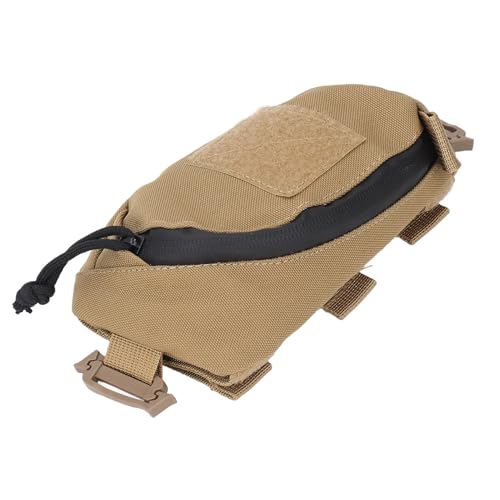 Dioche 2 Stück Multifunktionale wasserdichte Rucksackgurttasche Outdoor-Sport-Wanderzubehör mit Oxford-Stoff-Befestigungstasche (Khaki) von Dioche