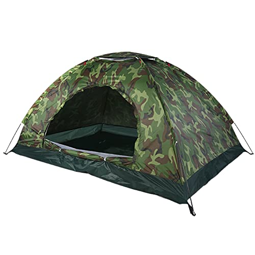 Dioche Campingzelt, Outdoor Camping Zelt 2 Personen, Wasserdicht Camouflage UV-Schutz 2 Personen Zelt für Outdoor Camping Wandern mit Tragbaren Tragetasche, Wasserdicht 1500 mm Dioche Campingzelt, Outdoor Camping Zelt 2 Personen, Wasserdicht Camouflage UV-Schutz 2 Personen Zelt für Outdoor Camping Wandern mit Tragbaren Tragetasche, Wasserdicht 1500 mm von Dioche
