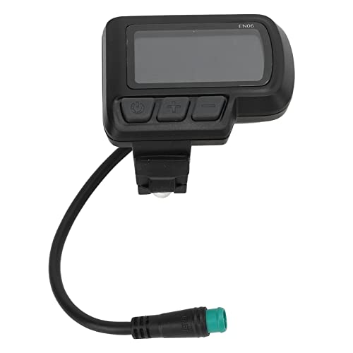 Dioche Electricycle En06 LCD-Display-Messgerät mit USB-Stromgeschwindigkeitsanzeige für Elektrofahrrad, Mountainbike, Roller, Wasserdichter Anschluss, Fahrradcomputer von Dioche