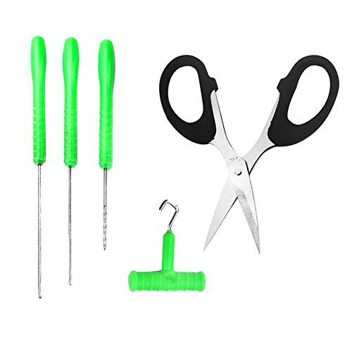 Dioche Fischköder Nadel, Köder Rig Tool Set T-Griff Knotenzieher und Scissor Tackle Rigging Tool Dioche Fischköder Nadel, Köder Rig Tool Set T-Griff Knotenzieher und Scissor Tackle Rigging Tool von Dioche