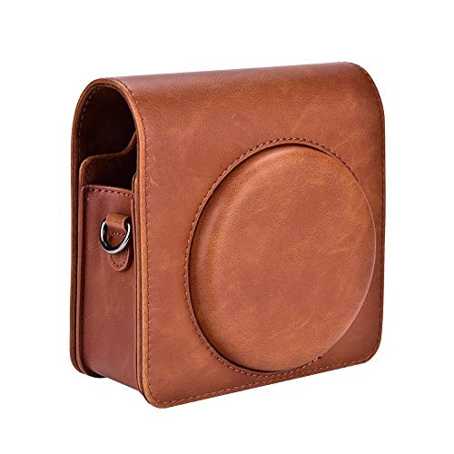 Dioche Fujifilm SQ6 Camera Case, Kameraschutzhülle aus PU-Leder mit Schultergurt und Tasche, Braun, braun Dioche Fujifilm SQ6 Camera Case, Kameraschutzhülle aus PU-Leder mit Schultergurt und Tasche, Braun, braun von Dioche