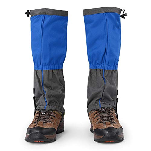 Dioche Gamasche Schuhe Abdeckung, Outdoor wasserdichte Sport Klettern Wandern Legging Gamaschen Schuh Stiefel Abdeckung für Erwachsene (1 Paar)(Blau) von Dioche