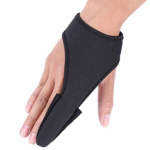 Zeigefinger, Schwarzer Bequemer Einzelner Index Finger Schutz Unisexgummiband Handschuh für Fischerei im Freien Zeigefinger, Schwarzer Bequemer Einzelner Index Finger Schutz Unisexgummiband Handschuh für Fischerei im Freien von Dioche
