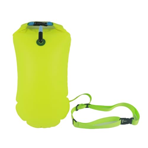 Diogeynu Schwimmbojen Dry Bag Schwimmen Abschleppen Float Dry Bag Aufblasbarer Trockensack für Wasser Schwimmen Float von Diogeynu