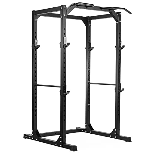 Dione - Squat Rack - 60 x 60mm Stahlkonstruktion - Fitness Power Rack Cage - Klimmzugstange - Belastbar bis 250KG! Dione - Squat Rack - 60 x 60mm Stahlkonstruktion - Fitness Power Rack Cage - Klimmzugstange - Belastbar bis 250KG! von Dione