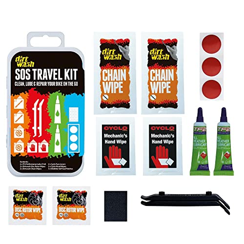 Dirt Wash Schmutz Waschen Unisex SOS Travel Bike/Fahrrad Reparatur/Reinigung Gleitgel-Set, Mehrfarbig von Dirt Wash