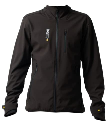 Dirtlej MTB-Jacke Weathershield Warm Schwarz Gr. L von Dirtlej