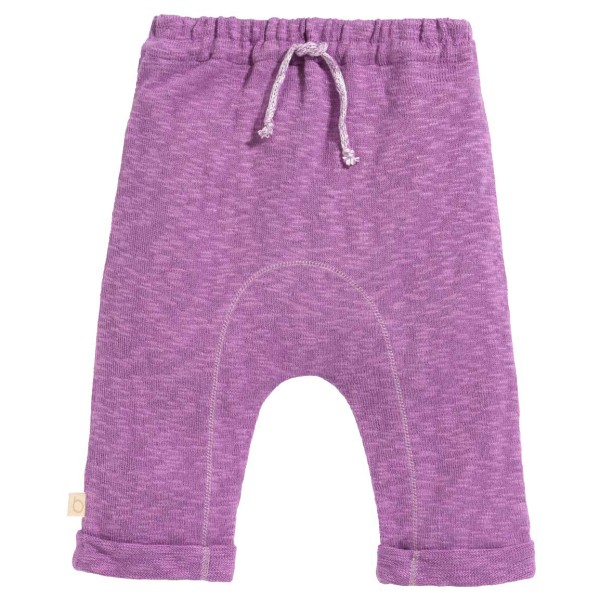 disana - Kid's Leinen-Strickhose - Freizeithose Gr 122/128 lila von Disana