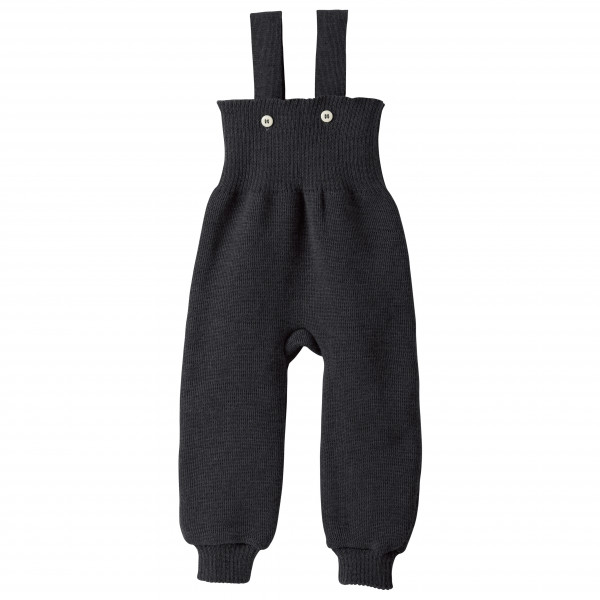 disana - Kid's Strick-Trägerhose - Overall Gr 98/104 schwarz von Disana